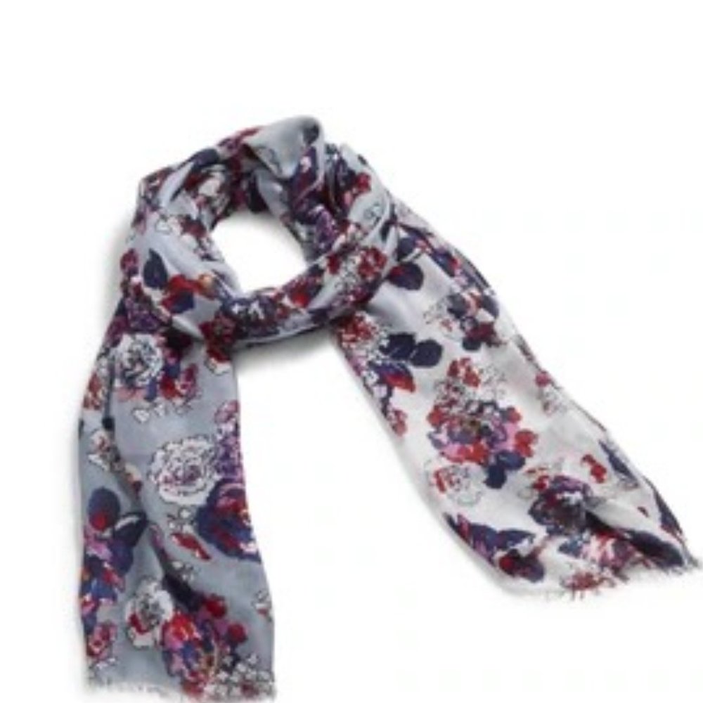 Vera Bradley Soft Fringe Scarf, Exuberant Floral